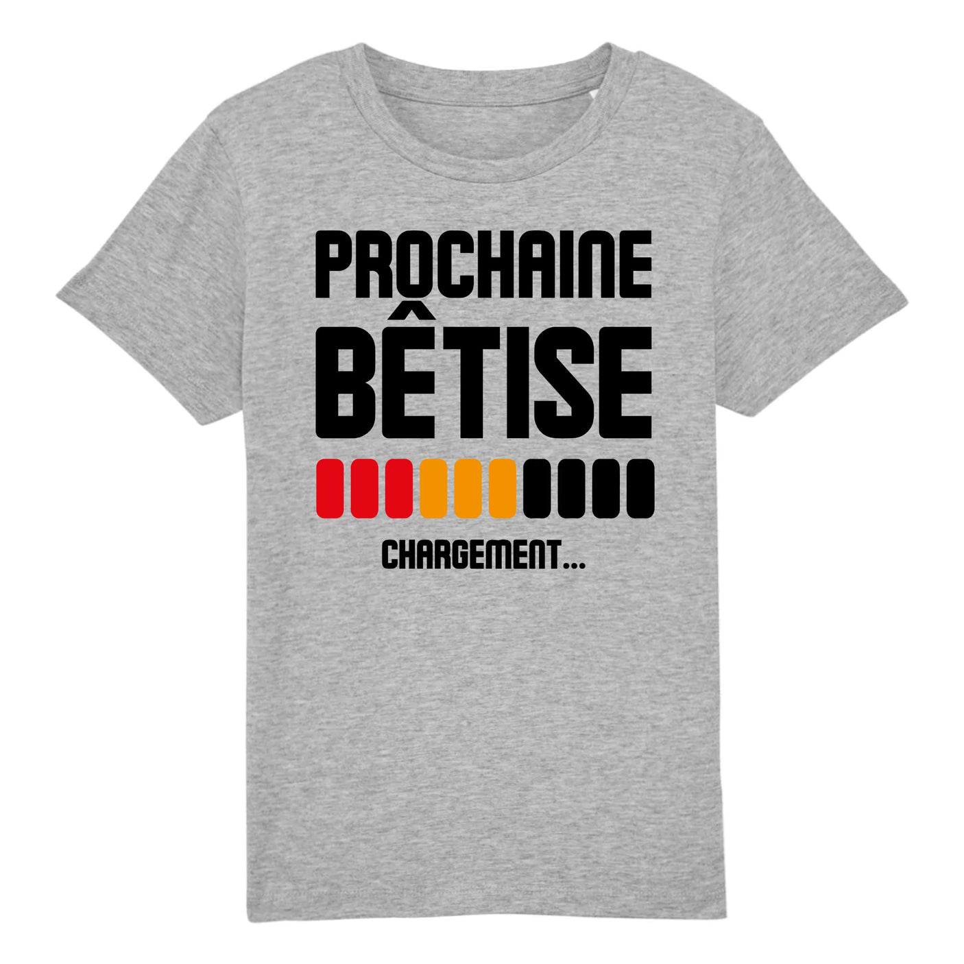 T-Shirt Enfant Chargement prochaine bêtise 