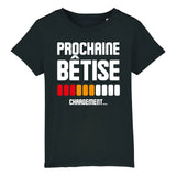 T-Shirt Enfant Chargement prochaine bêtise 