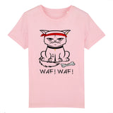 T-Shirt Enfant Chat bad boy 