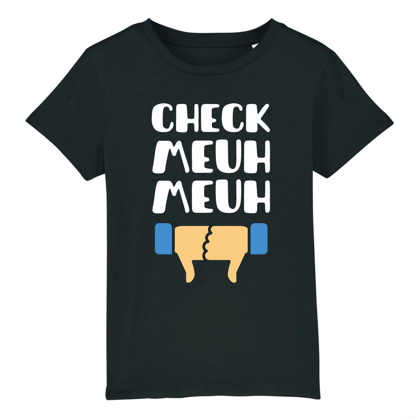 T-Shirt Enfant Check meuh meuh 