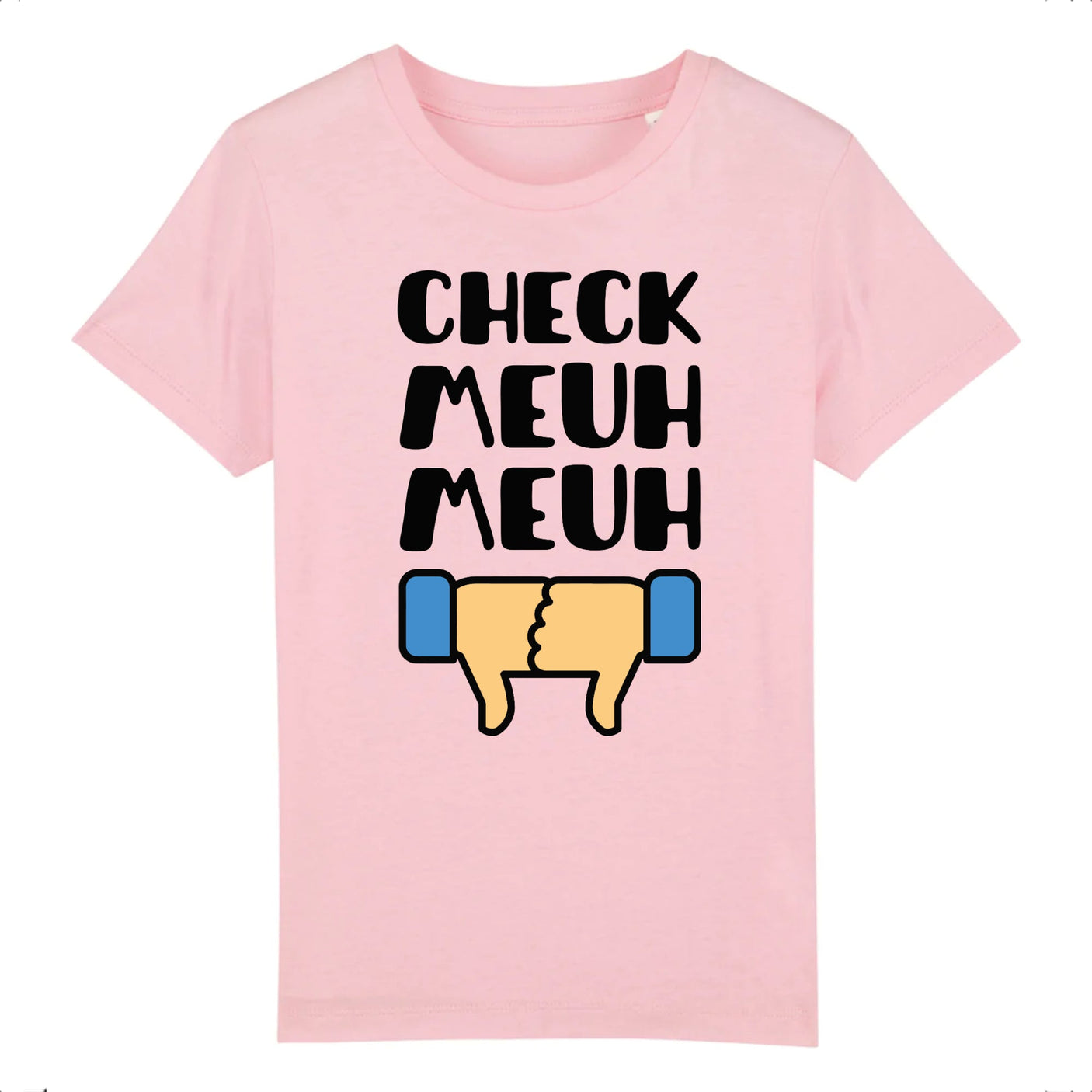 T-Shirt Enfant Check meuh meuh 