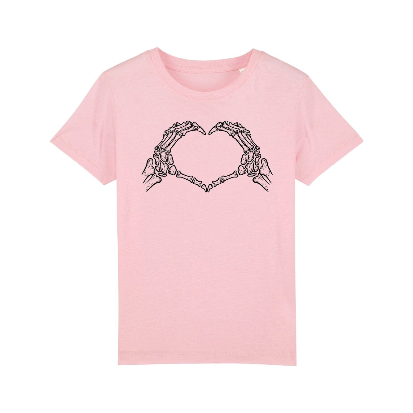 T-Shirt Enfant Coeur mains squelette 