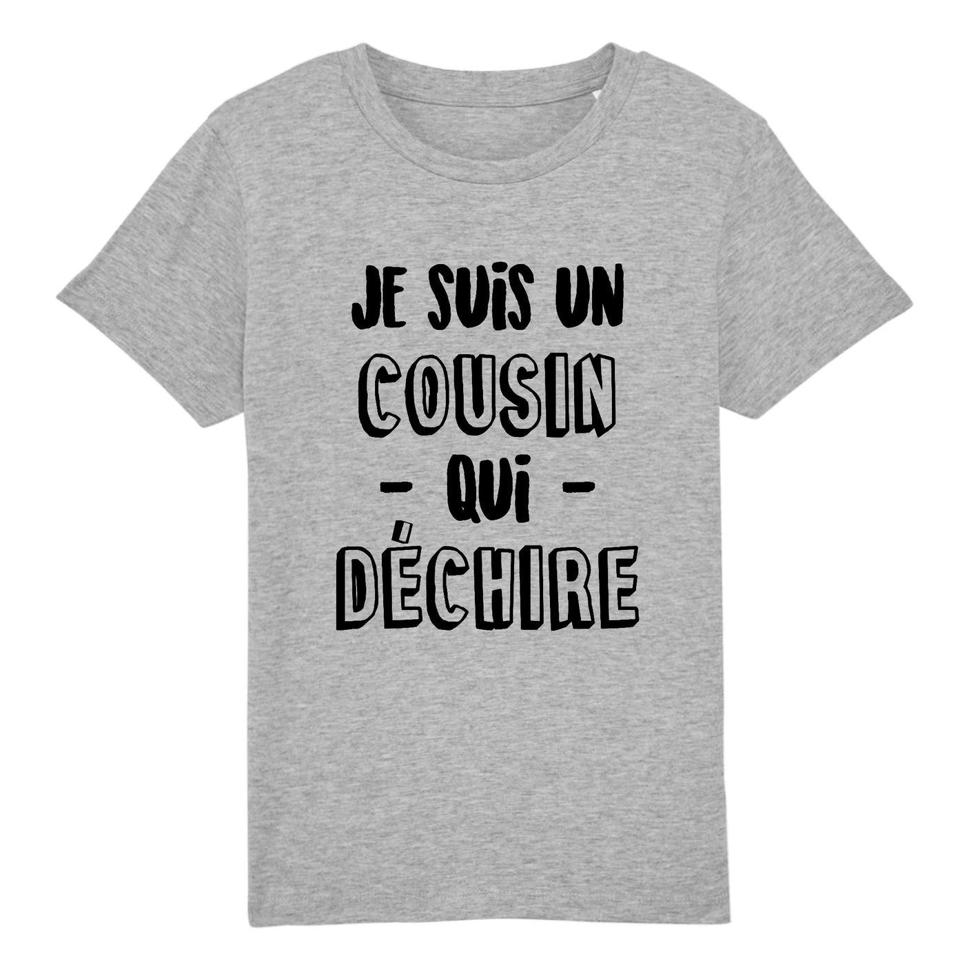 T-Shirt Enfant Cousin qui déchire 