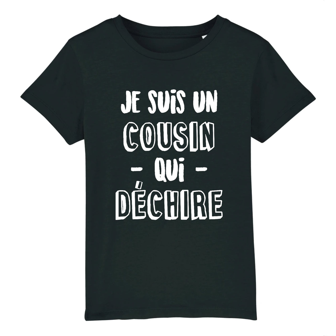 T-Shirt Enfant Cousin qui déchire 