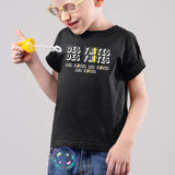 T-Shirt Enfant Des frites des frites Noir