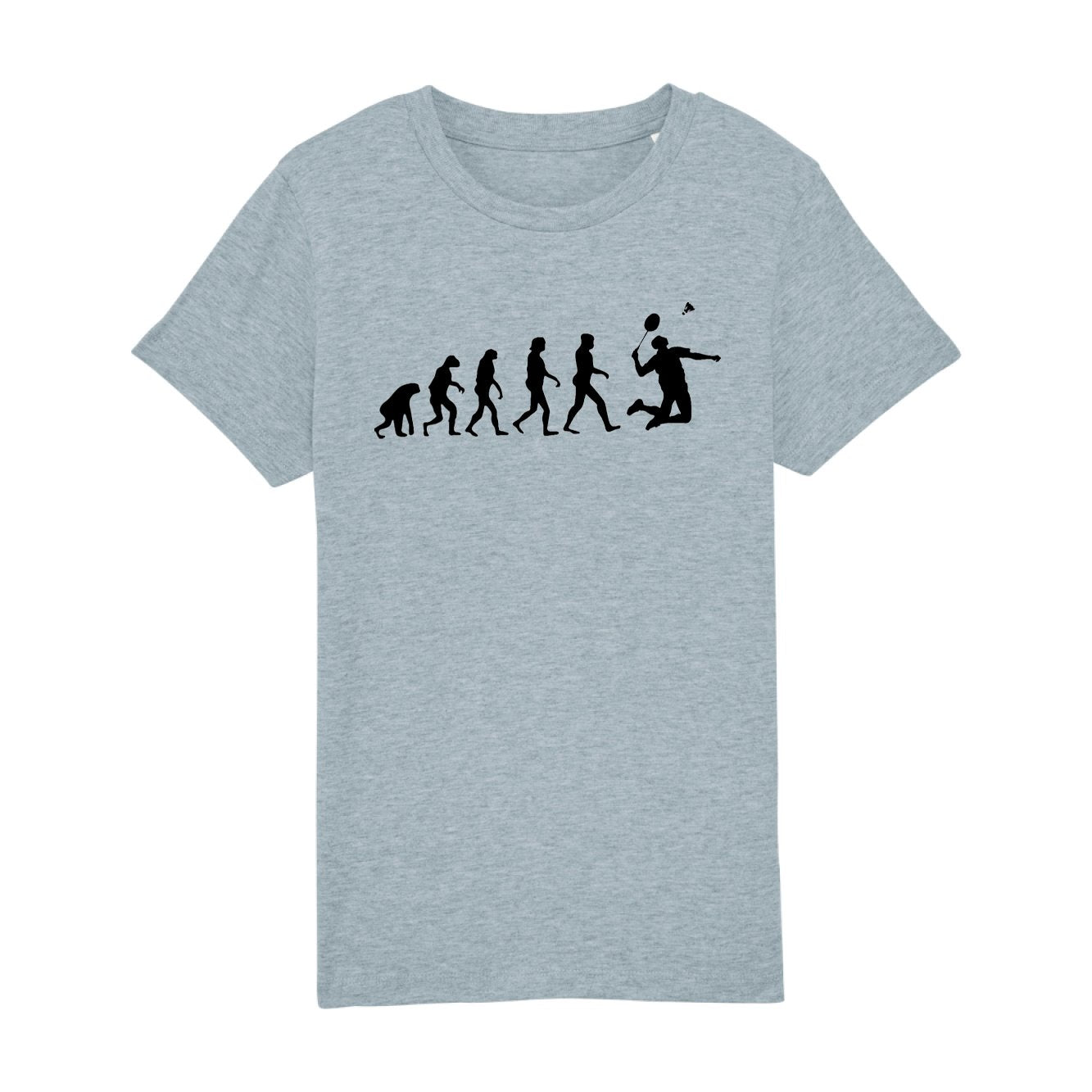 T-Shirt Enfant Évolution badminton 