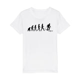 T-Shirt Enfant Évolution ski 