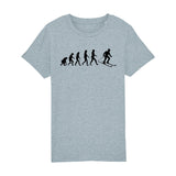 T-Shirt Enfant Évolution ski 