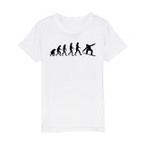 T-Shirt Enfant Évolution snow 