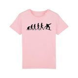 T-Shirt Enfant Évolution snow 