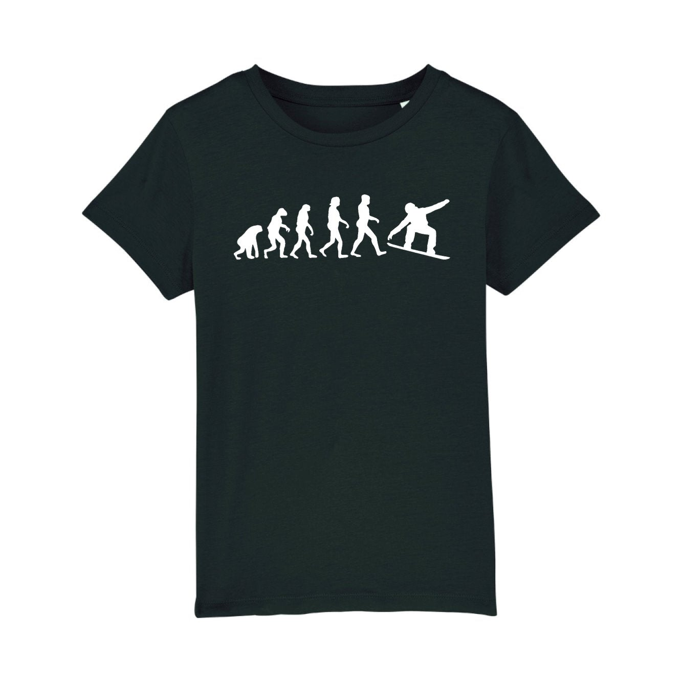 T-Shirt Enfant Évolution snow 