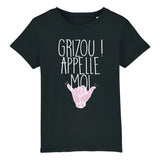 T-Shirt Enfant Grizou appelle moi 