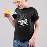 T-Shirt Enfant J'ai fait tomber le sapin Noir