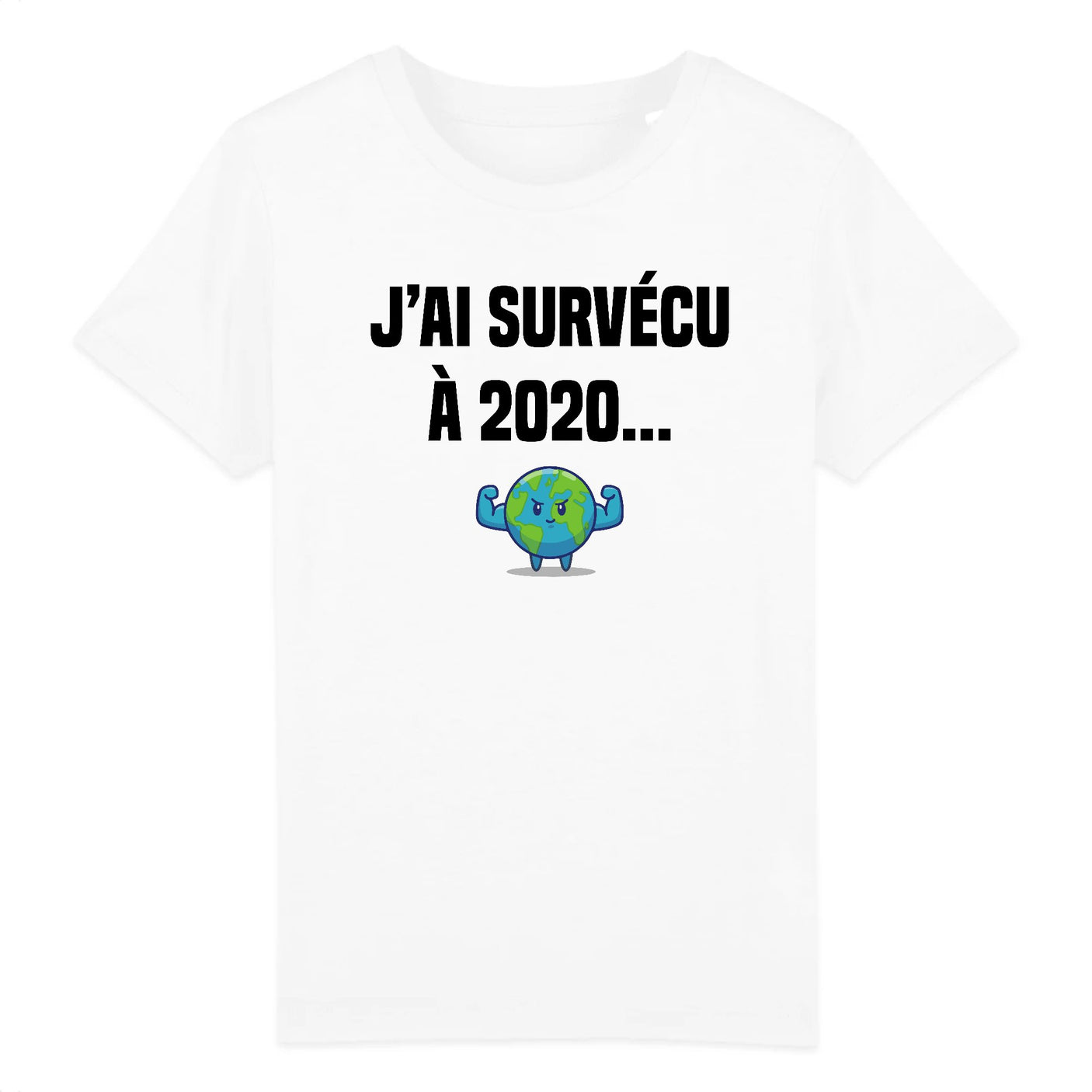 T-Shirt Enfant J'ai survécu à 2020 