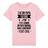 T-Shirt Enfant J'ai un papa tatoué 