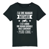 T-Shirt Enfant J'ai une maman motarde 