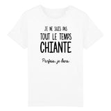 T-Shirt Enfant Je ne suis pas chiante 