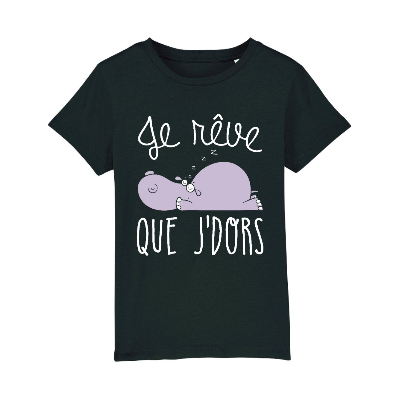 T-Shirt Enfant Je rêve que je dors 