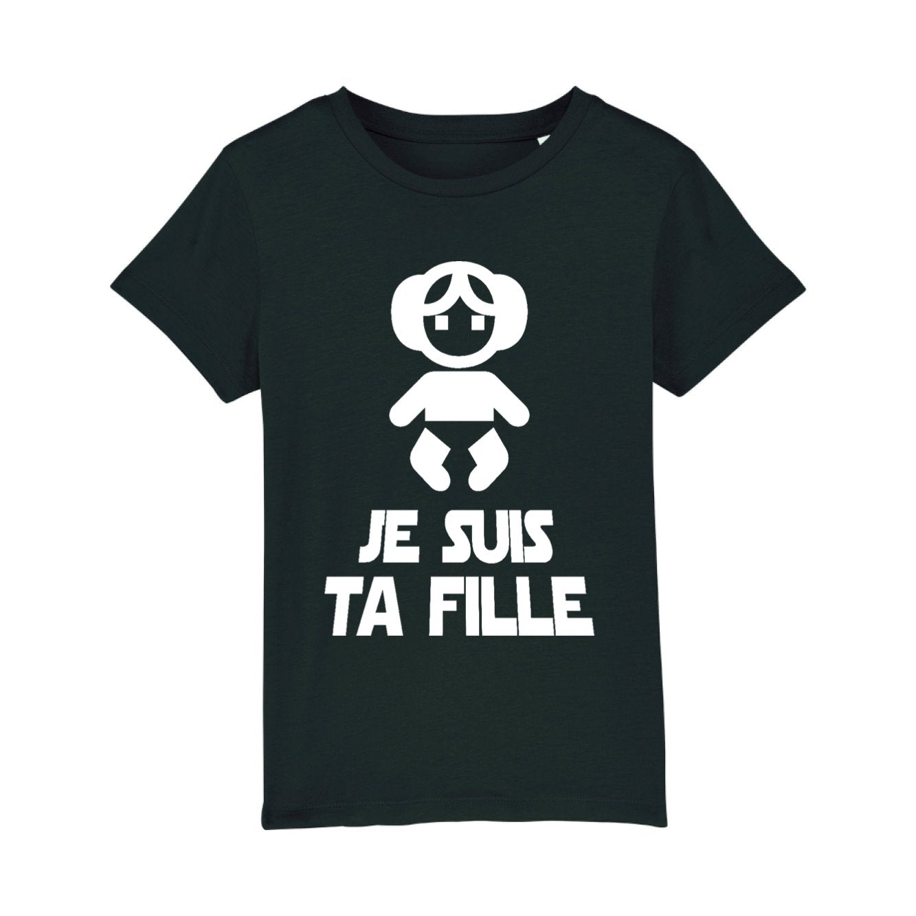 T-Shirt Enfant Je suis ta fille 