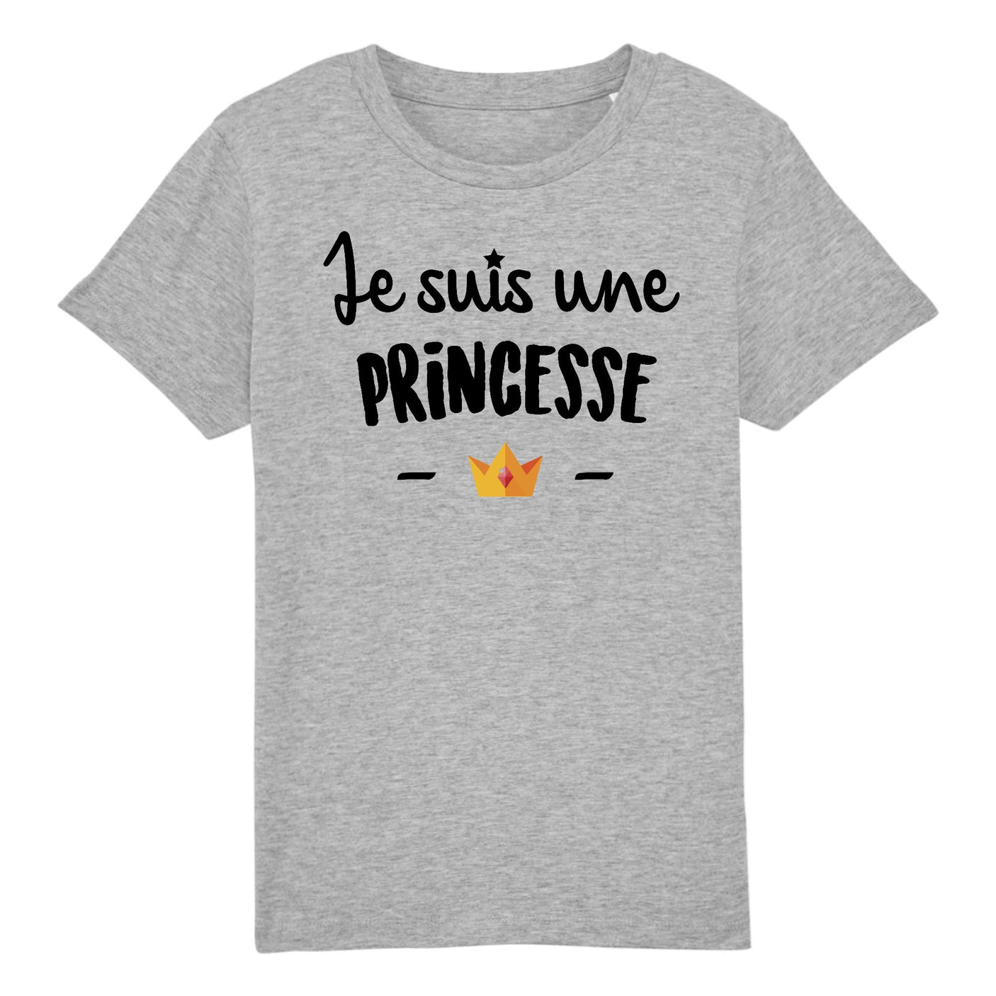 T-Shirt Enfant Je suis une princesse 