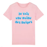 T-Shirt Enfant Je suis une reine des neiges 