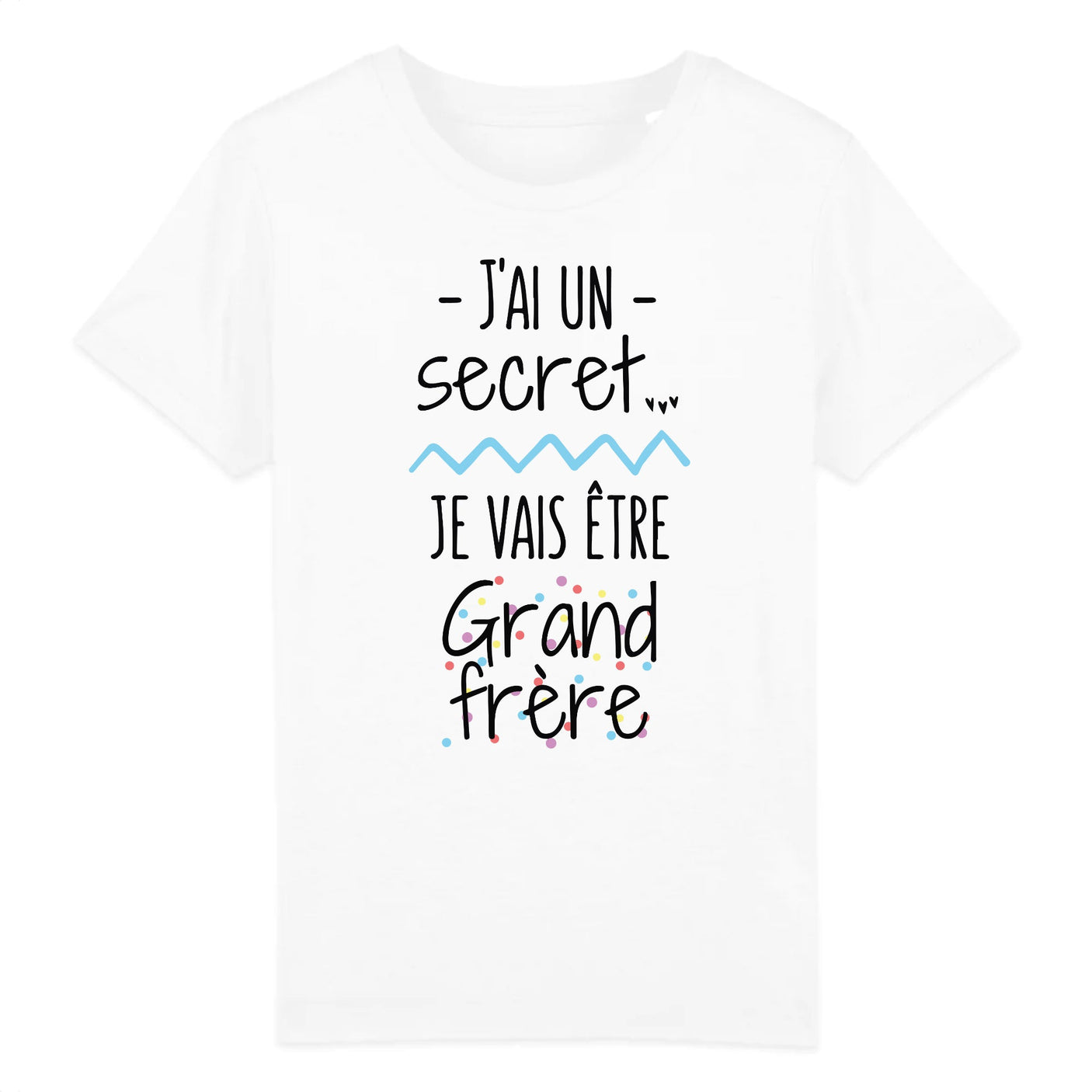 T-Shirt Enfant Je vais être grand frère 