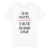 T-Shirt Enfant Je vais être grande soeur 