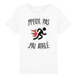 T-Shirt Enfant J'peux pas j'ai athlé 