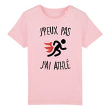 T-Shirt Enfant J'peux pas j'ai athlé 