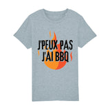 T-Shirt Enfant J'peux pas j'ai barbecue 