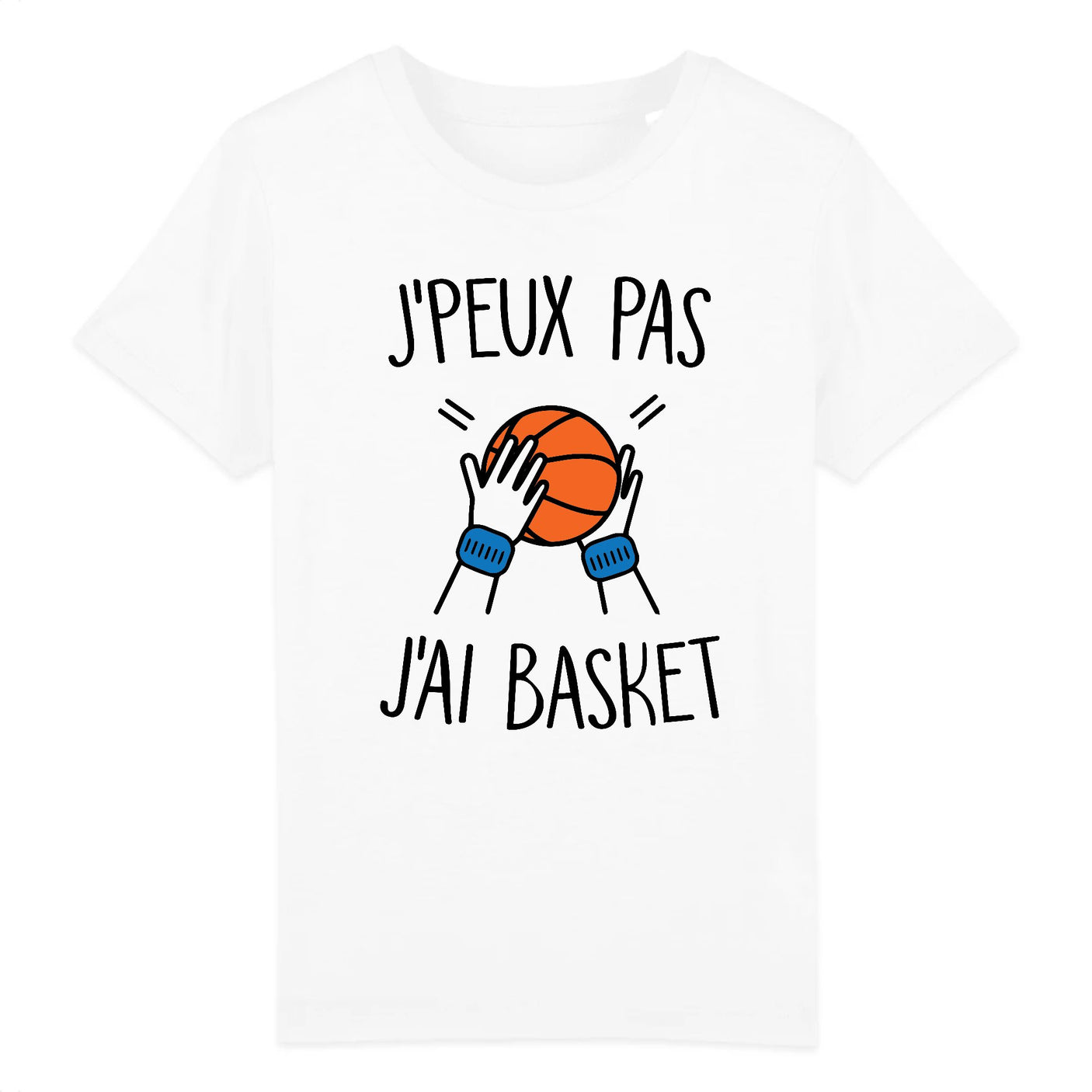 T-Shirt Enfant J'peux pas j'ai basket 