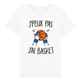 T-Shirt Enfant J'peux pas j'ai basket 