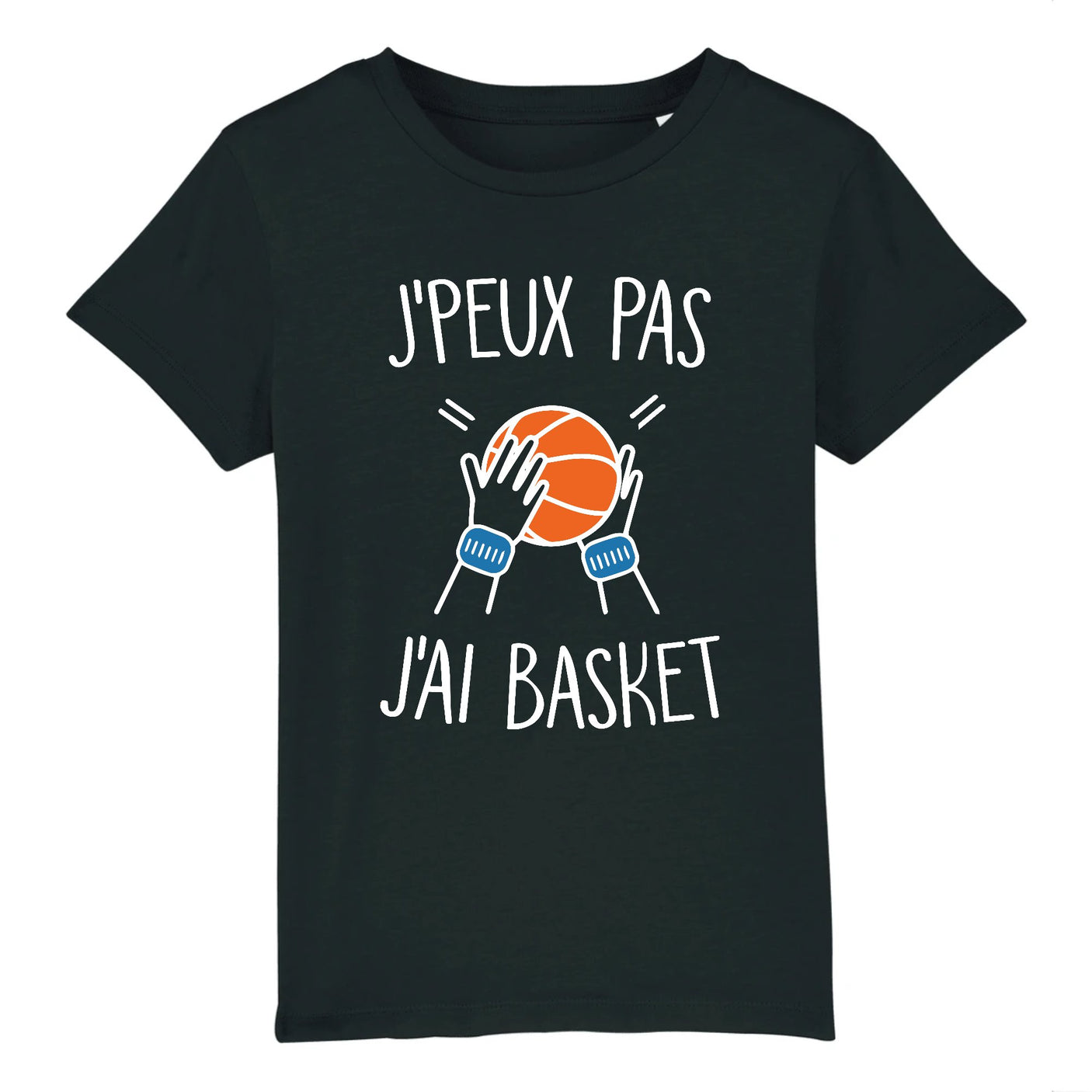 T-Shirt Enfant J'peux pas j'ai basket 