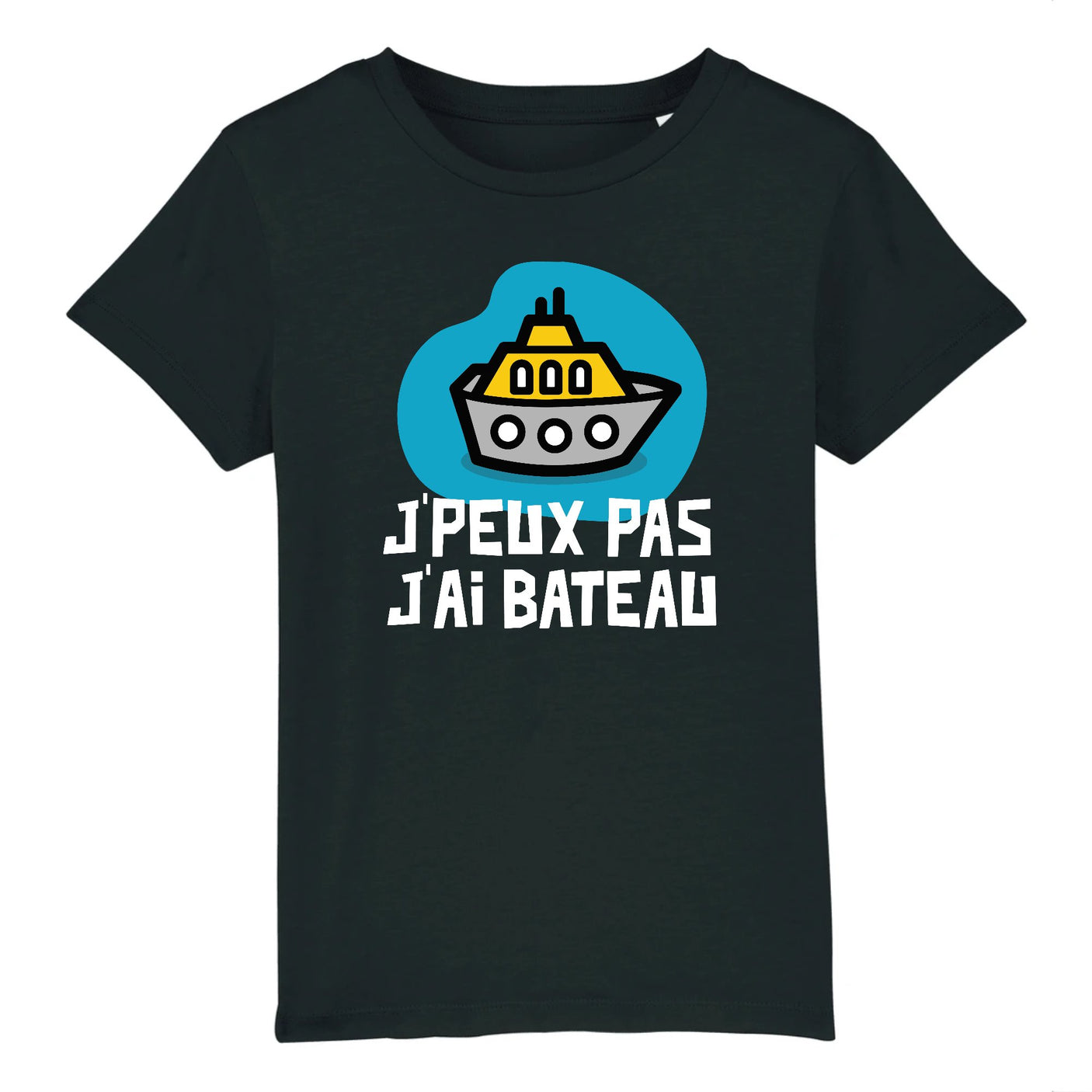 T-Shirt Enfant J'peux pas j'ai bateau 