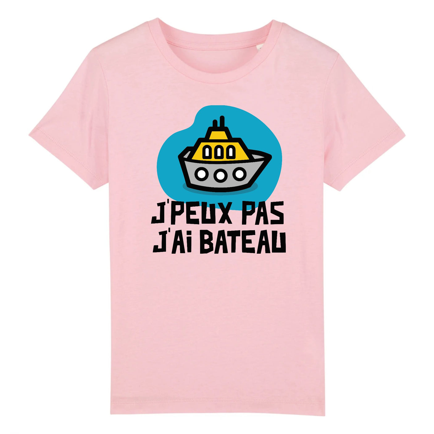 T-Shirt Enfant J'peux pas j'ai bateau 