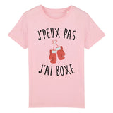 T-Shirt Enfant J'peux pas j'ai boxe 