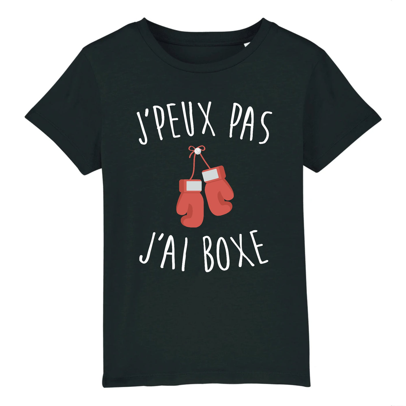 T-Shirt Enfant J'peux pas j'ai boxe 