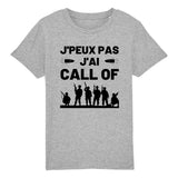 T-Shirt Enfant J'peux pas j'ai call of 