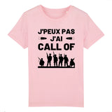 T-Shirt Enfant J'peux pas j'ai call of 