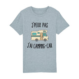 T-Shirt Enfant J'peux pas j'ai camping-car 
