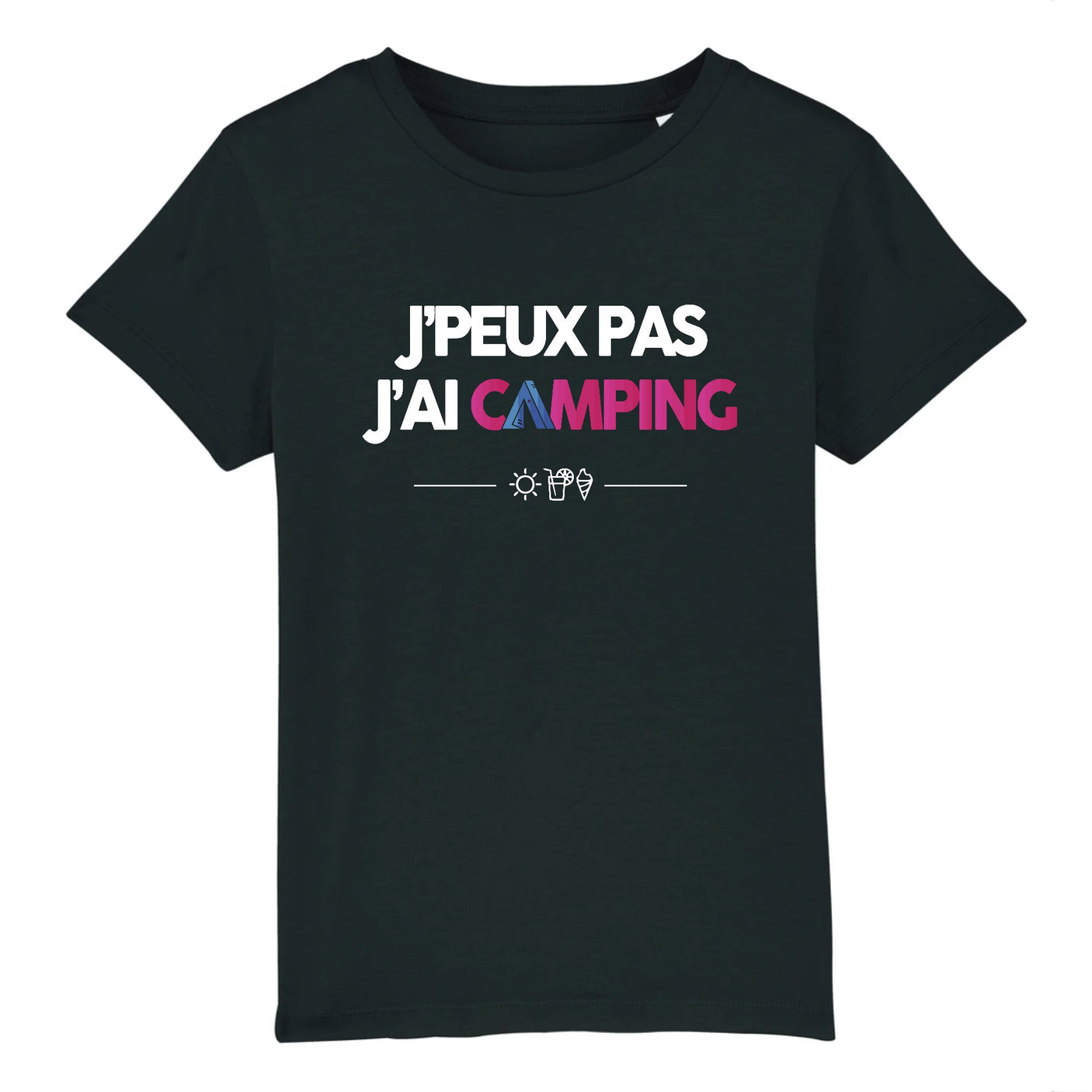 T-Shirt Enfant J'peux pas j'ai camping 