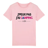 T-Shirt Enfant J'peux pas j'ai camping 