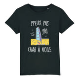 T-Shirt Enfant J'peux pas j'ai char à voile 