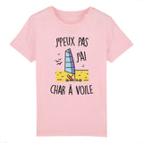 T-Shirt Enfant J'peux pas j'ai char à voile 