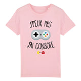 T-Shirt Enfant J'peux pas j'ai console 