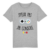 T-Shirt Enfant J'peux pas j'ai console 