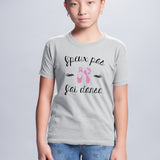 T-Shirt Enfant J'peux pas j'ai danse Gris