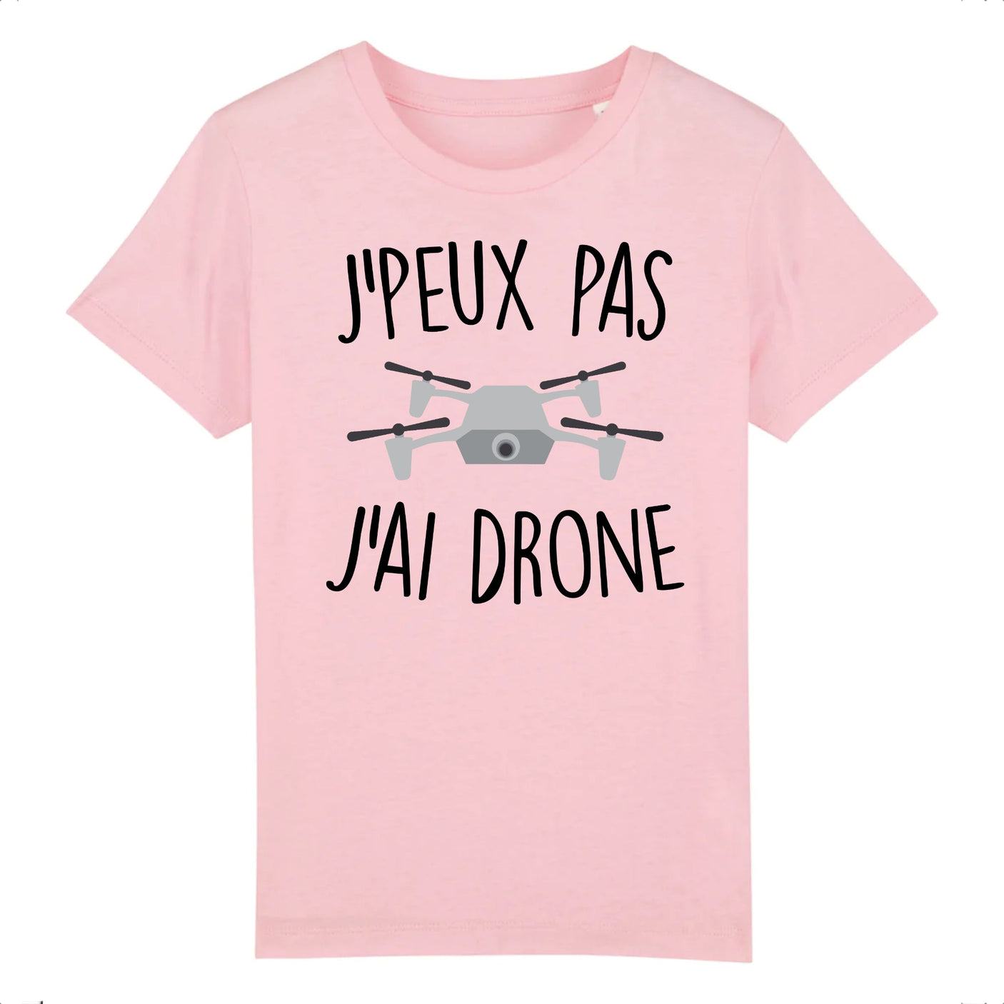 T-Shirt Enfant J'peux pas j'ai drone 