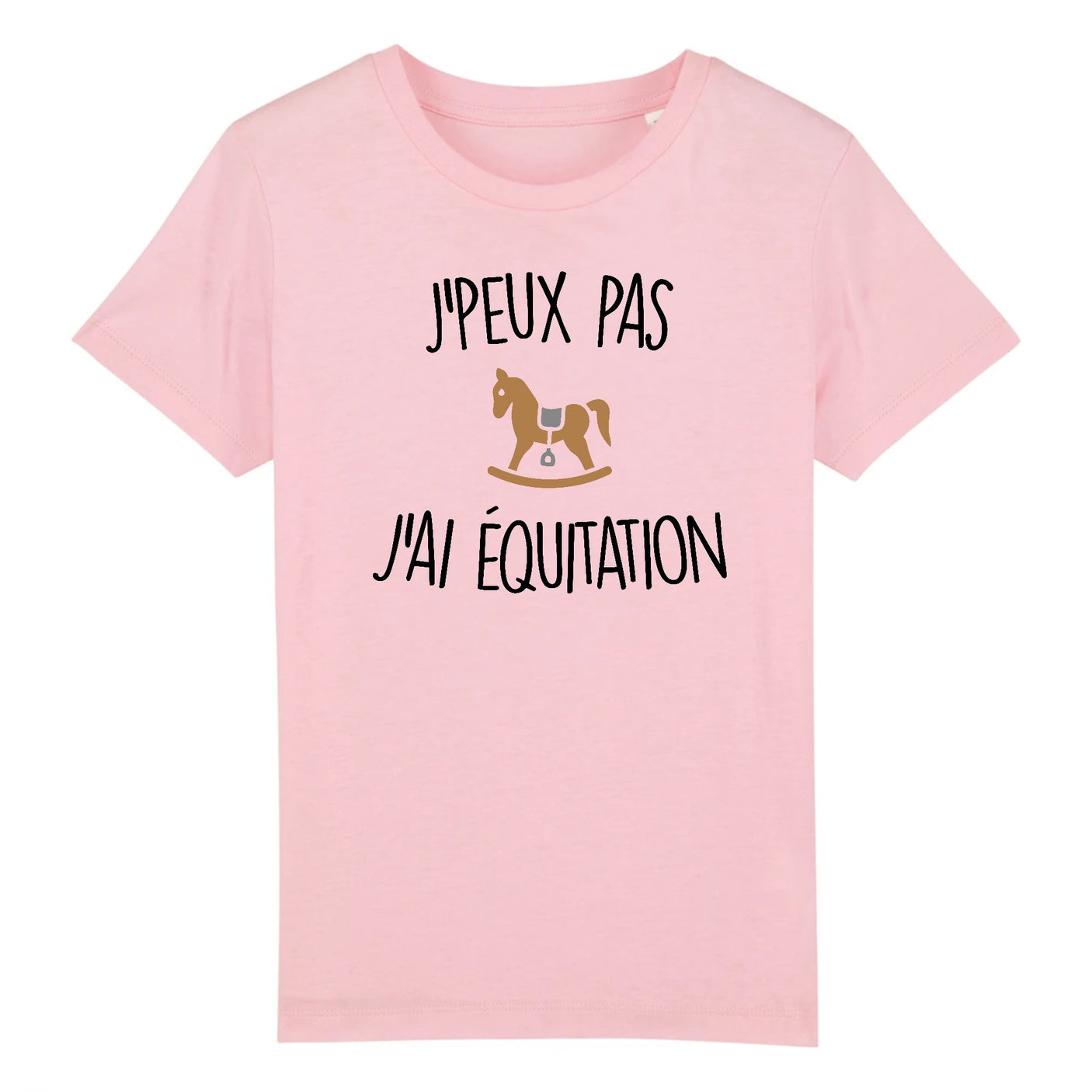 T-Shirt Enfant J'peux pas j'ai équitation 