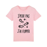 T-Shirt Enfant J'peux pas j'ai flipper 